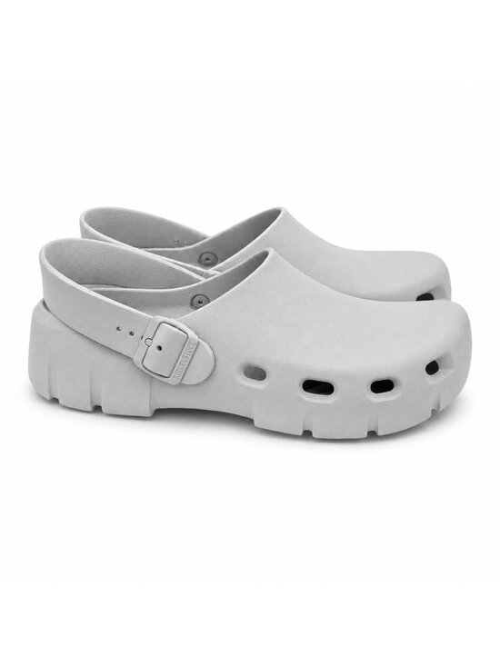 Birkenstock Birki Flow EVA Clogs Mens EU 43 US 10 Gray Sport Recovery Slip On main image 8
